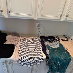 Maternity nursing clothes mostly large